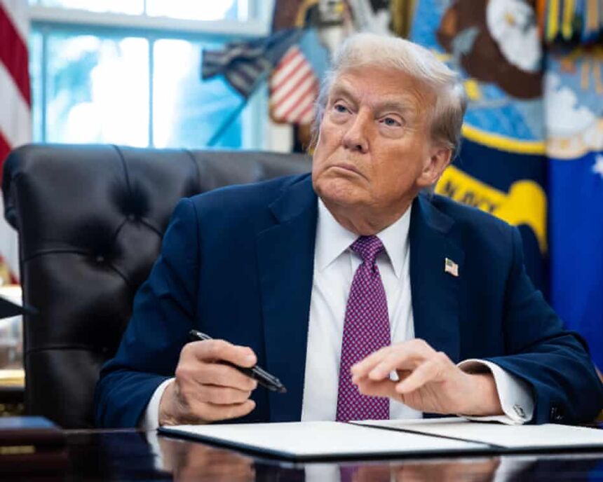 Trump asks Supreme Court to uphold freeze on nearly $5 billion in foreign aid.