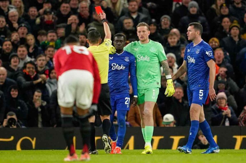 FA Rejects Everton’s Appeal Over Idrissa Gueye Red Card 1 Idrissa Gueye red card 1
