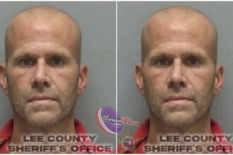 Florida man escaped into a porta potty after trying to run over a construction worker with his own car: