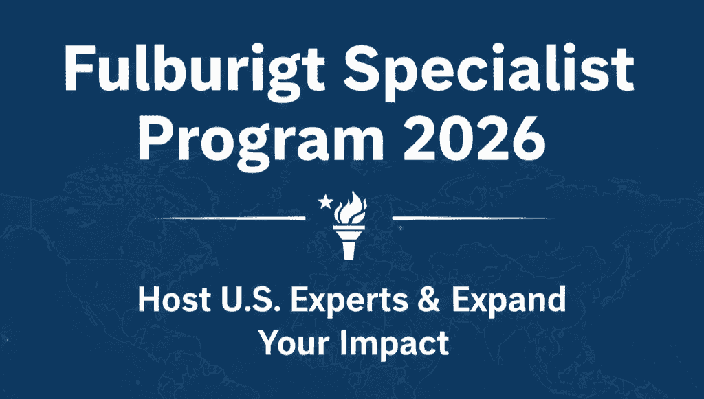 Fulbright Specialist Scholarship Program 2026