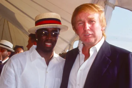 donald trump sean diddy combs 1998 010826 a10fcd174b45464dbc638eb07fca8511