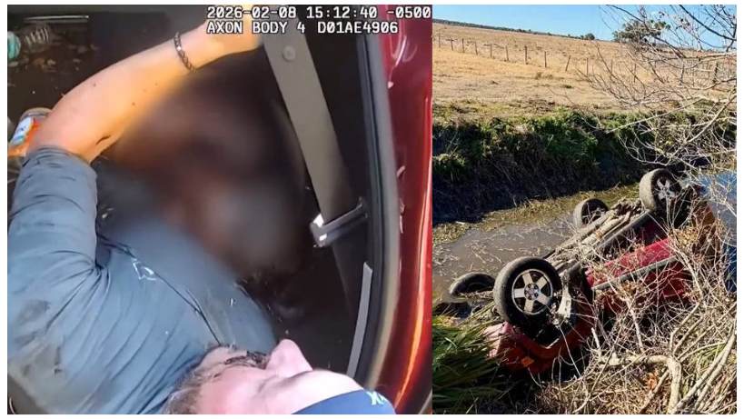 Good Samaritan Saves Mother and 3 Children After Jeep Flips Into Florida Canal