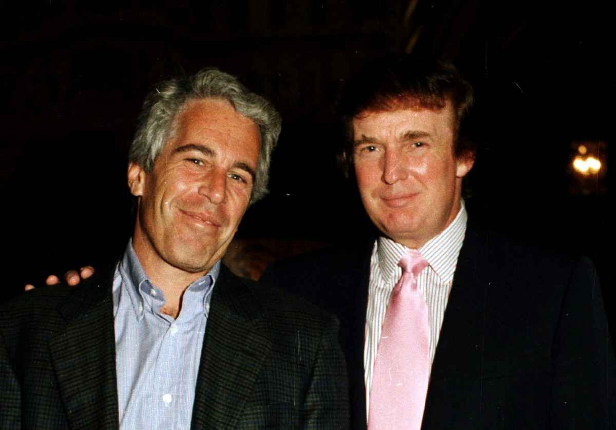 epstein and trump