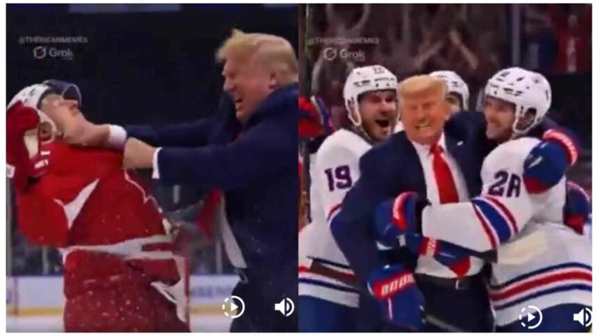 trump Olympic hockey