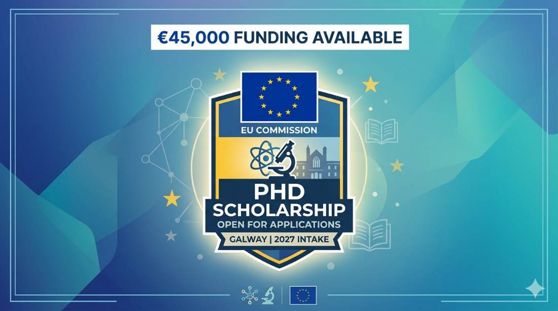 EU Commission E45000 PhD Scholarship
