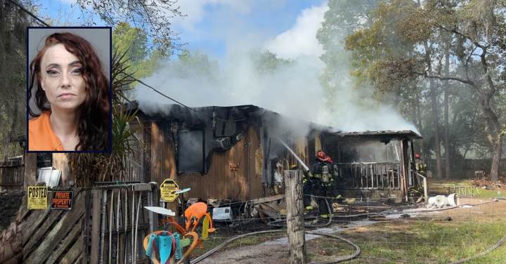 Florida Woman Accused of Arson After Attempt to Rekindle Marriage