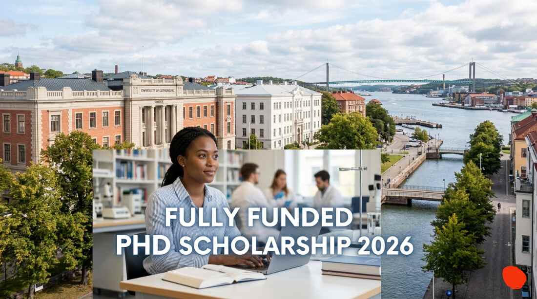 University of Gothenburg Fully Funded PhD Scholarship 2026 in Sweden: Apply for a Doctoral Position in Peace and Development Research