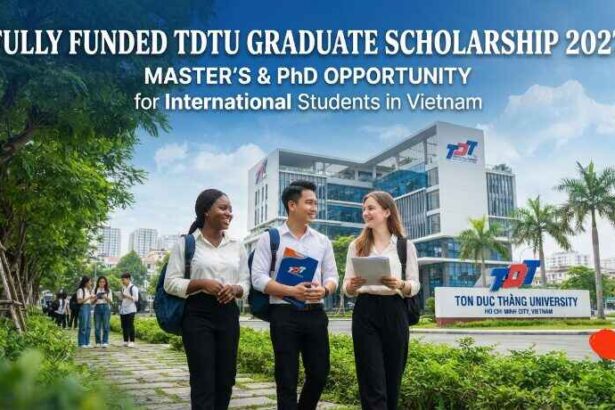 Fully Funded TDTU Graduate Scholarship 2027 in Vietnam: Master's and PhD Opportunity for International Students 13
