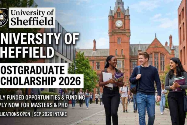 University of Sheffield Postgraduate Scholarship 2026: Get a £3,000 Tuition Fee Discount to Study in the UK 11