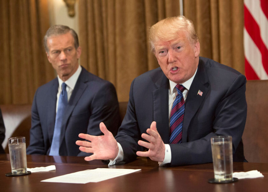 Trump Urges Thune to Fire Senate Parliamentarian Over SAVE Act Vote Rules