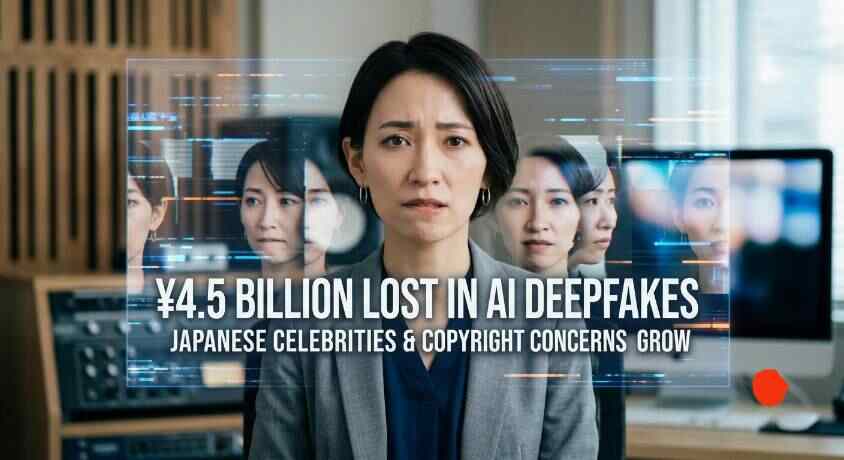 AI Deepfakes Cost Japanese Celebrities Up to ¥4.5 Billion as Copyright Concerns Grow