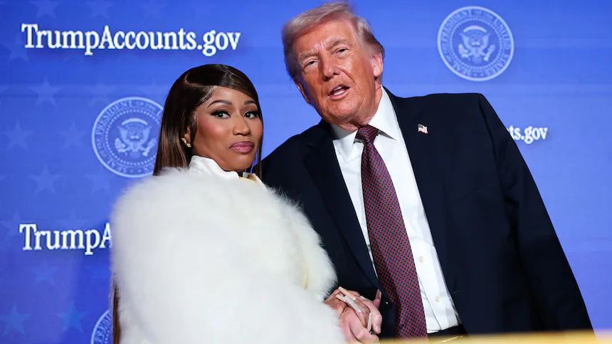 Trump Faces Backlash After Calling Nicki Minaj ‘So Hot’ at White House Event