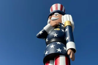 Minnesota town with more nutcrackers than people builds 65-foot world record holder 2
