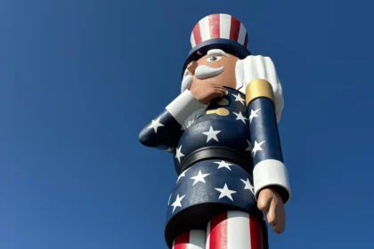 Minnesota town with more nutcrackers than people builds 65-foot world record holder 1