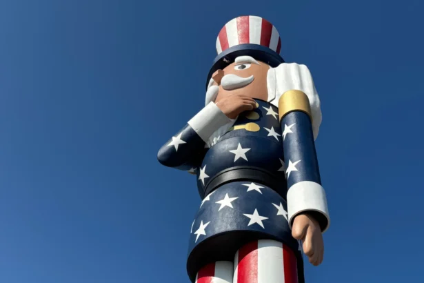 Minnesota town with more nutcrackers than people builds 65-foot world record holder 12