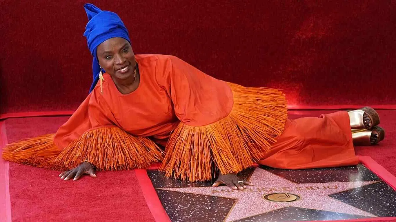 Angélique Kidjo Honoured With Hollywood Walk of Fame Star angelique Kidjo hwof